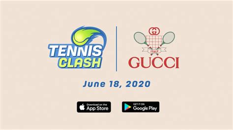 Welcome to Tennis Clash, Gucci! 